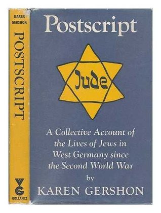 Download Postscript: A collective account of the lives of Jews in West Germany since the Second World War; - Karen Gershon file in ePub