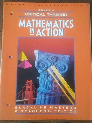 Read Mathematics in Action (1994) Critical Thinking2blackline Masters, Grade 6 - Macmillan | PDF