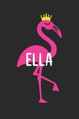 Download Ella's Notebook: Personalised Pink Flamingo Composition Notebook 6x9 (A5) 150 Pages College Ruled -  | PDF