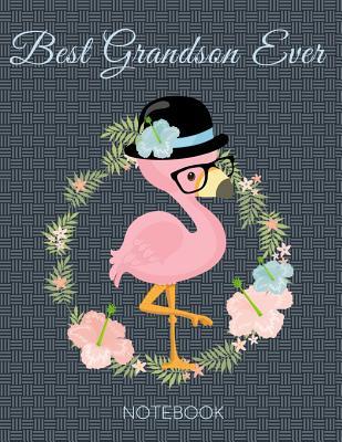 Read Best Grandson Ever Notebook: Personalised Tropical Flamingo Draw and Write Half Wide Ruled / Half Blank Journal with Sketchbook and Comic Book Blank Pages - Veropa Press file in PDF