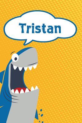 Read Tristan: Personalized Shark Writting Journal, Notebook, Diary, for Kids 120 Pages 6x9 -  file in ePub