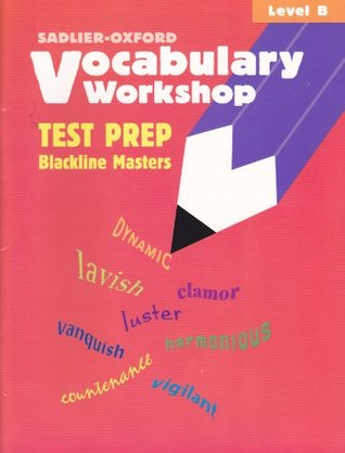 Read Vocabulary Workshop Test Prep Blackline Masters Level B - Sadlier-Oxford | ePub