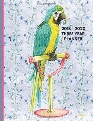 Read 2018 - 2020 Three Year Planner: 2018-2020 Monthly Schedule Organizer - Agenda Planner for the Next Three Years/36 months calendar ? 8.5 x 11 inches  (3 year Diary/3 year Calendar/Logbook) - Tashena Ebanks file in ePub