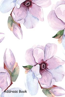 Download Address Book: For Contacts, Addresses, Phone, Email, Note, Emergency Contacts, Alphabetical Index with Water Color Floral - Shamrock Logbook | PDF