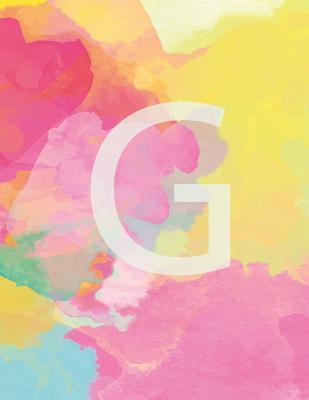 Download G: Monogram Initial Composition Wide Ruled Notebook -  | ePub