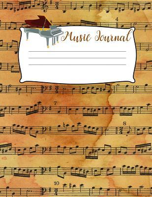 Download Music Journal: Blank Music Sheet Notebook - Piano - Fresan Books | ePub