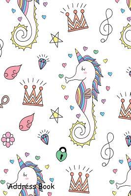 Read online Address Book: For Contacts, Addresses, Phone, Email, Note, Emergency Contacts, Alphabetical Index with Cute Unicorn Cartoon Hand Drawn - Shamrock Logbook | PDF