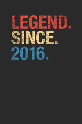 Read Legend Since 2016: Small Lined Notebook - Happy Birthday Gift or Happy Anniversary Gift Idea - Legend Publishing file in ePub