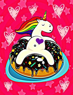 Download Unicorn in Donut Sketchbook & Journal: Journal Sketchbook with Sketch Pages & Blank Lined Pages Unicorn in Chocolate Covered Doughnut - Perky Pages file in ePub