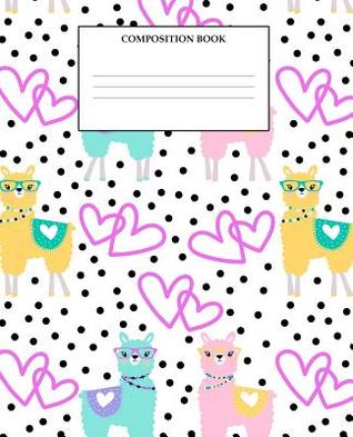 Read Composition Book: Wide Ruled Primary Composition Book Cute Llama Design - Creative Expression Publishing file in PDF