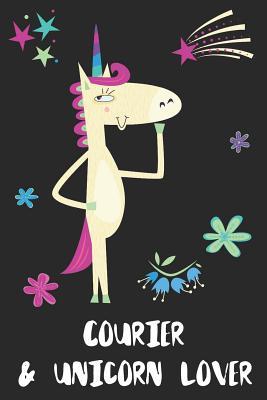 Download Courier & Unicorn Lover: Blank Lined Notebook Journal - Uniqcorn Publishing file in PDF