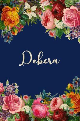 Read Debora: Personalized Name Floral Design Matte Soft Cover Notebook Journal to Write In. 120 Blank Lined Pages -  file in ePub