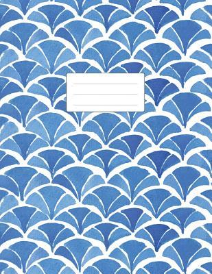 Read online Blank Journal - Unlined Notebook: 8.5x11 Sketchbook 100 Empty Pages Plain White Paper Matte Finish Soft Cover Letter Size Book Watercolor Blue - Unruled Print file in PDF