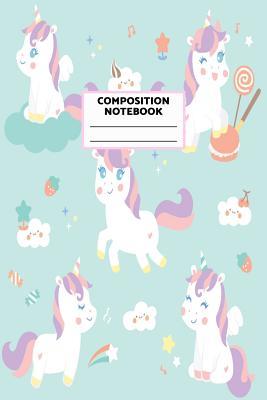 Download Composition Notebook: Unicorn Journal for Girls, Teen and Women Cute Matte Cover Design with Blank Lined Interior College Ruled (Great as Party Favors, Gifts, Diary, Journal, School Notebook) - Mozell Publishing file in ePub