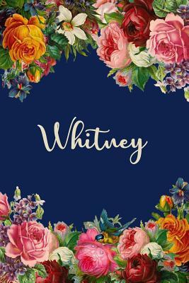 Read Whitney: Personalized Name Floral Design Matte Soft Cover Notebook Journal to Write In. 120 Blank Lined Pages -  | ePub