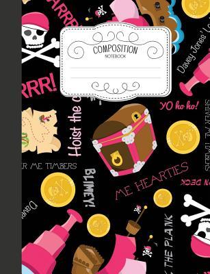 Read online Composition Notebook: Nautical Wide Ruled Comp Books for School - Pink Pirate Treasure Chest - Naomi Takahashi file in PDF