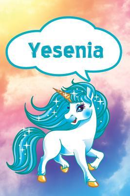 Read Yesenia: Personalized Unicorn Journal, Notebook Featuring 120 Lined Pages 6x9 -  file in ePub