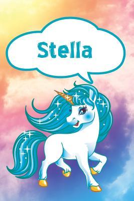 Download Stella: Personalized Unicorn Journal, Notebook Featuring 120 Lined Pages 6x9 -  | ePub